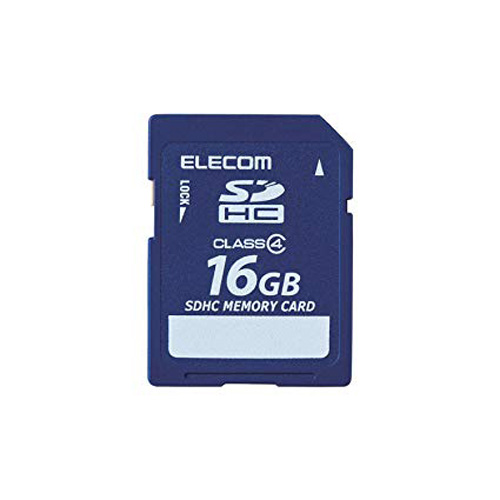 デンキチ公式通販サイト-埼玉県下ナンバーワン家電量販店 / ELECOM Class4 SDHCメモリカード 16GB MFFSD016GC4R  エレコム