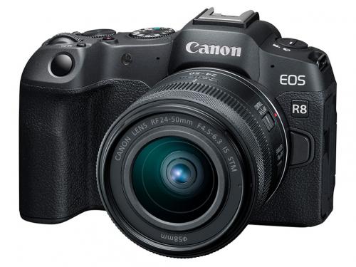 デンキチ公式通販サイト-埼玉県下ナンバーワン家電量販店 / キヤノン Canon ミラーレスカメラ EOS R8・RF24-50 IS STM  レンズキット EOSR8-2450ISSTMLK